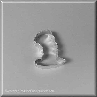 3.5" Floppy Top Hat Metal Cookie Cutter NA8025 - image1